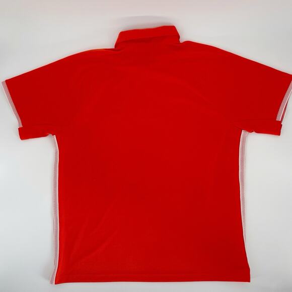 Under Armour 2XL Heatgear Golf Polo Men Orange G Logo Short Sleeve Shirt Jersey - Picture 4 of 7
